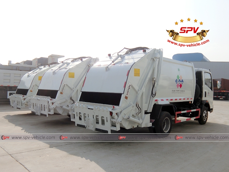 Garbage Compactor Truck - HOWO - RB Garbage Compactor Truck - HOWO - RB
